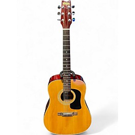 Used Washburn D-10N Natural Acoustic Guitar