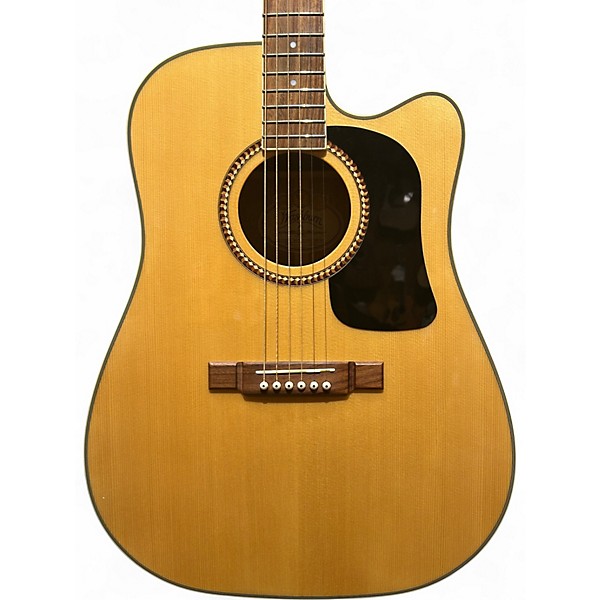 Used Washburn D10SCE Natural Acoustic Electric Guitar