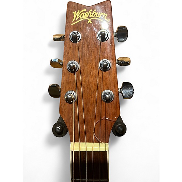 Used Washburn D10SCE Natural Acoustic Electric Guitar