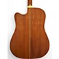 Used Washburn D10SCE Natural Acoustic Electric Guitar