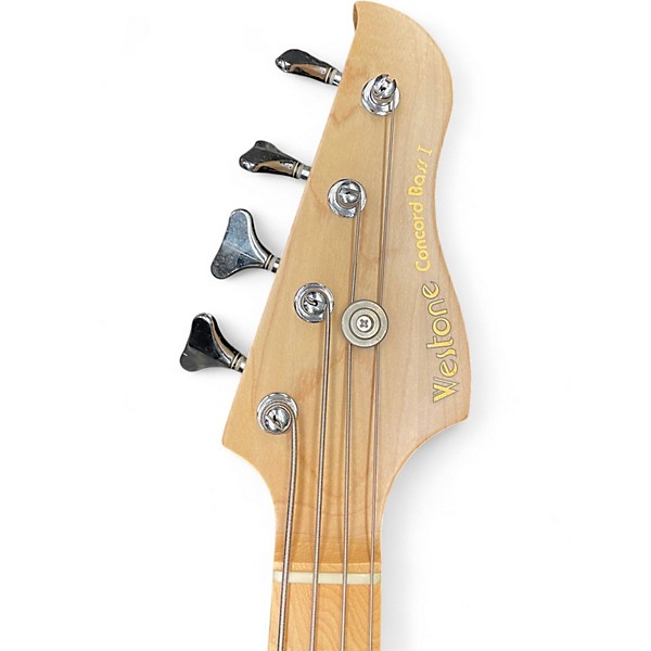 Used Westone  CONCORD BASS I WHITE Electric Bass Guitar