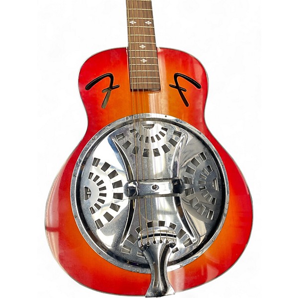 Used Fender FR50 2 Color Sunburst Resonator Guitar