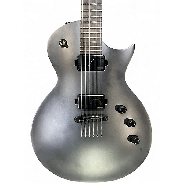 Used ESP LTD EC1000B Baritone Satin Black Baritone Guitars