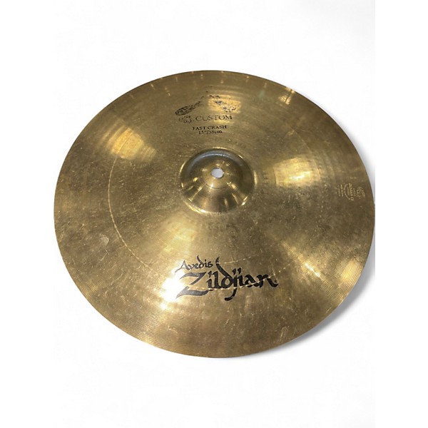 Used Zildjian 15in A Custom Fast Crash Cymbal