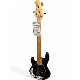 Used Ernie Ball Music Man Stingray H Black Electric Bass Guitar