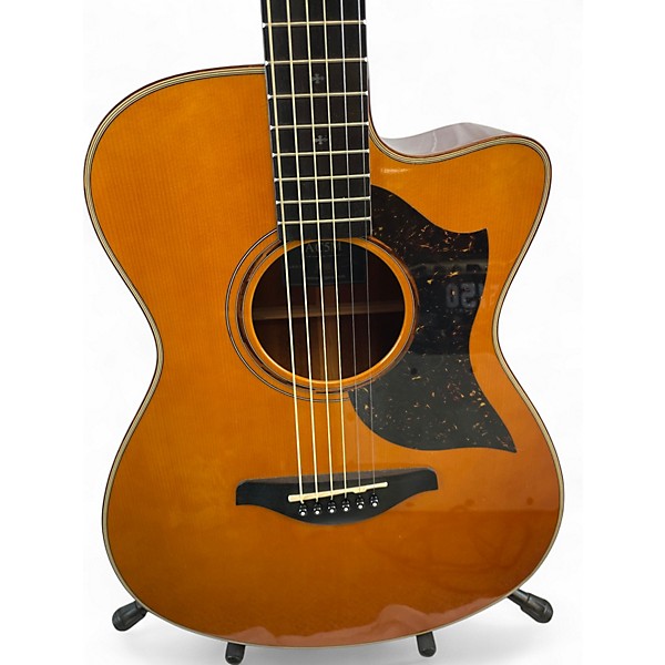 Used Yamaha AC5M Vintage Natural Acoustic Guitar