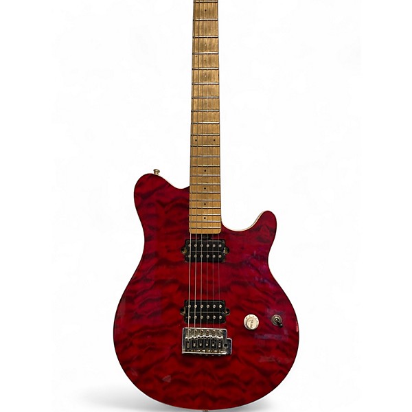 Used 2000s OLP MM1 Red Solid Body Electric Guitar
