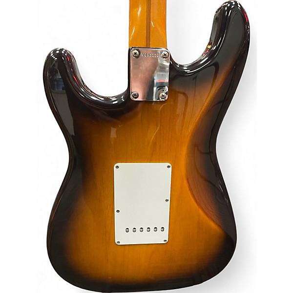 Vintage 1995 Fender American Reissue 57 Stratocaster Sunburst Solid Body Electric Guitar