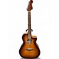 Used Fender Newporter Classic 2 Color Sunburst Acoustic Electric Guitar thumbnail