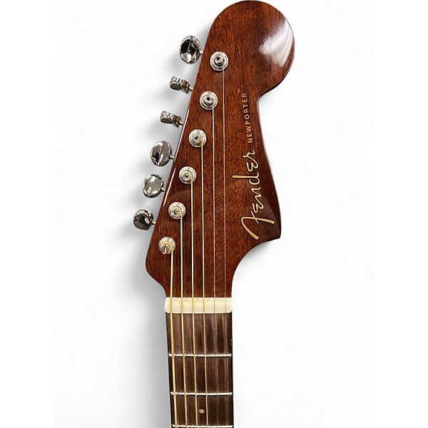 Used Fender Newporter Classic 2 Color Sunburst Acoustic Electric Guitar