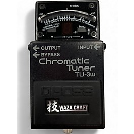 Used BOSS TU3W Waza Craft Chromatic Tuner Pedal