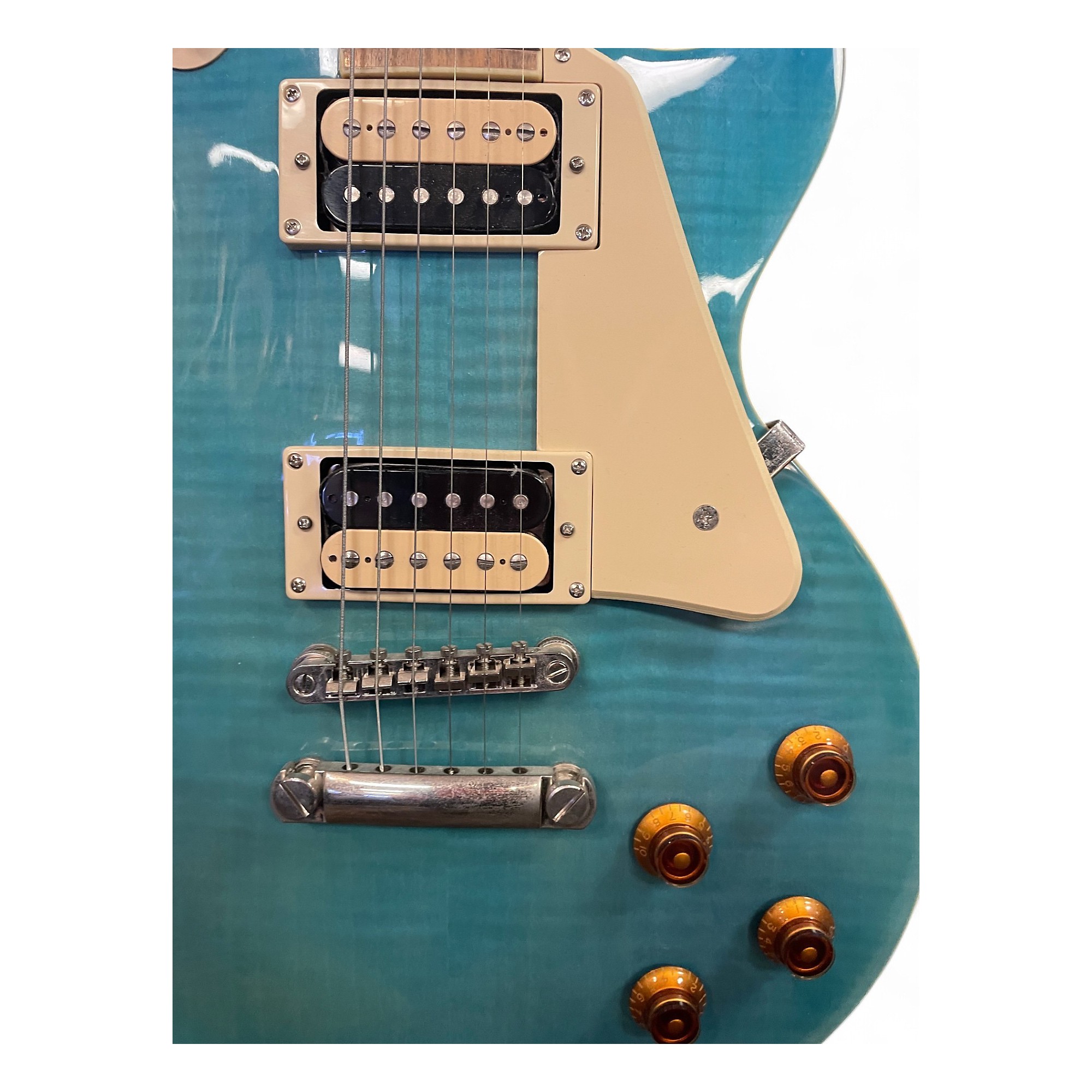 Used Epiphone Les Paul Traditional PRO III PLUS Ocean
