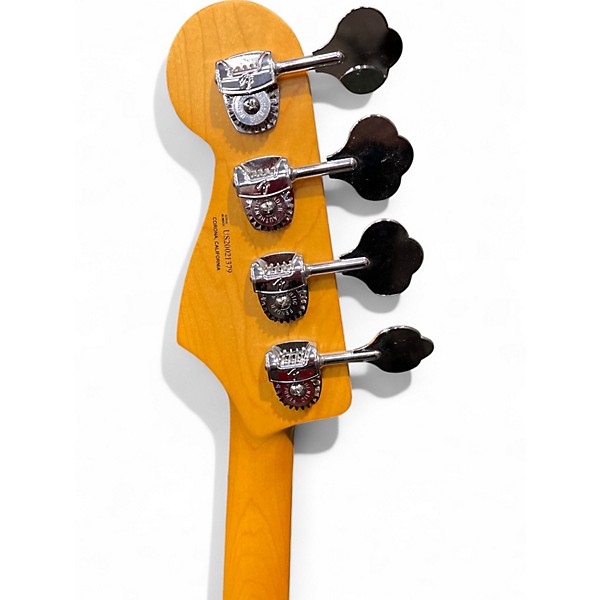 Used Fender American Ultra Jazz Bass 2 Color Sunburst Electric Bass Guitar