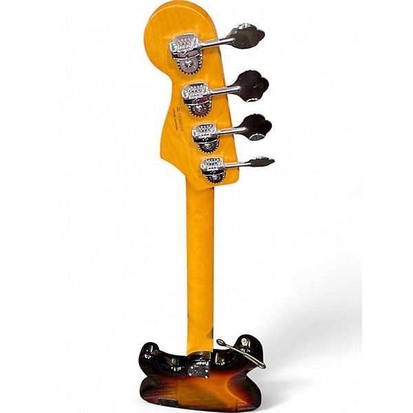 Used Fender American Ultra Jazz Bass 2 Color Sunburst Electric Bass Guitar