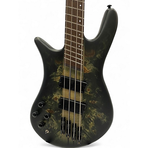 Used Spector Left-handed NS Dimension 4 Haunted Moss Electric Bass Guitar