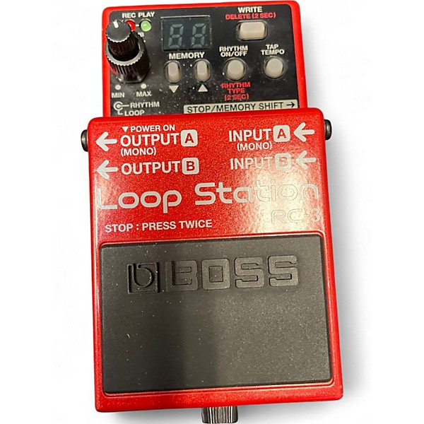 Used BOSS RC3 Loop Station Pedal