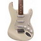 Used 2002 Fender Standard Stratocaster Olympic White Solid Body Electric Guitar