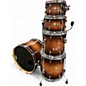 Used Pearl 5 Piece SESSION STUDIO SELECT GLOSS BARNWOOD BROWN Drum Kit thumbnail