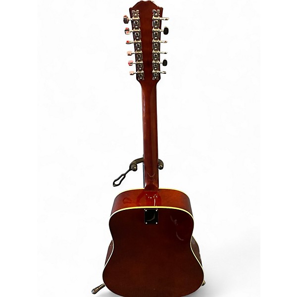 Vintage 1970s Epiphone FT160N Texan-12 Natural 12 String Acoustic Guitar