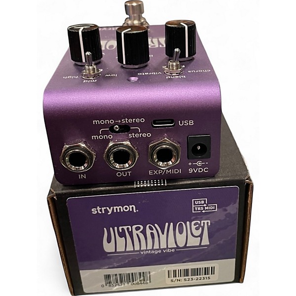 Used Strymon ULTRAVIOLET Effect Pedal