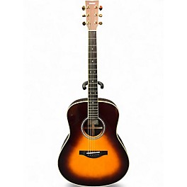 Used Yamaha LL-TA TransAcoustic Jumbo Concert Vintage Natural Acoustic Electric Guitar