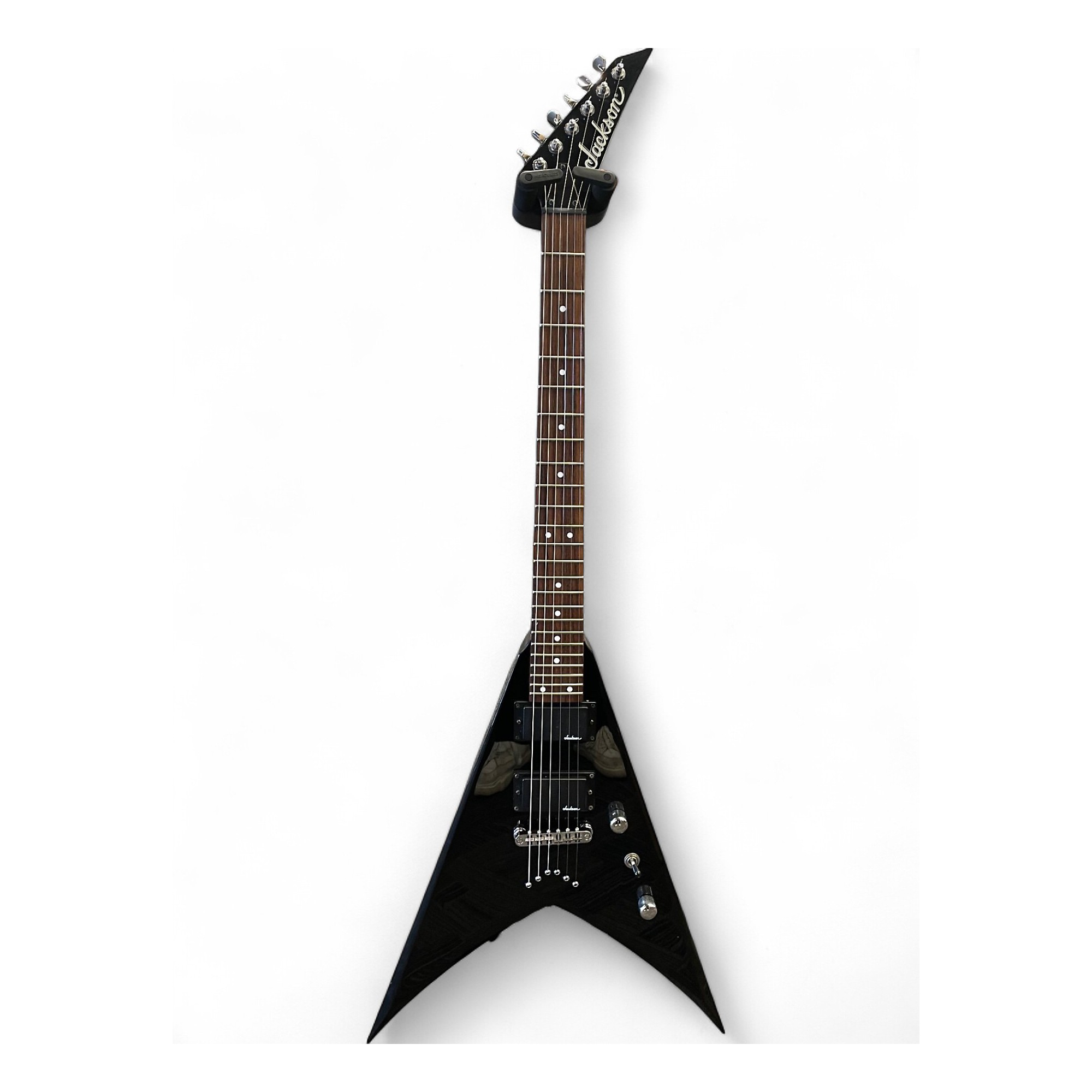 Used Jackson Used Jackson JS30KV King V Black Solid Body Used Jackson Used Jackson JS30KV King V Black Solid Body