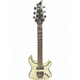 Used Schecter Guitar Research C1 Hellraiser Pearl White Solid Body Electric Guitar