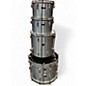 Used 1980s TAMA 4 Piece Imperialstar SILVER WRAP Drum Kit thumbnail
