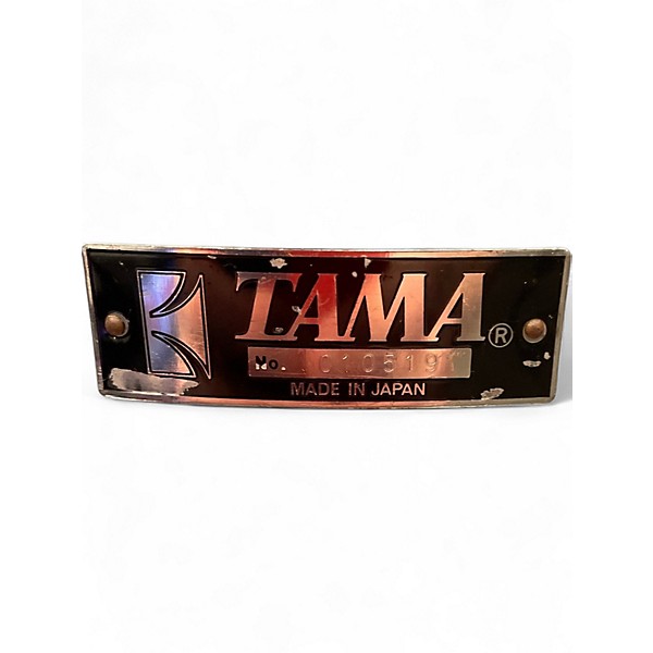 Used 1980s TAMA 4 Piece Imperialstar SILVER WRAP Drum Kit