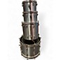 Used 1980s TAMA 4 Piece Imperialstar SILVER WRAP Drum Kit
