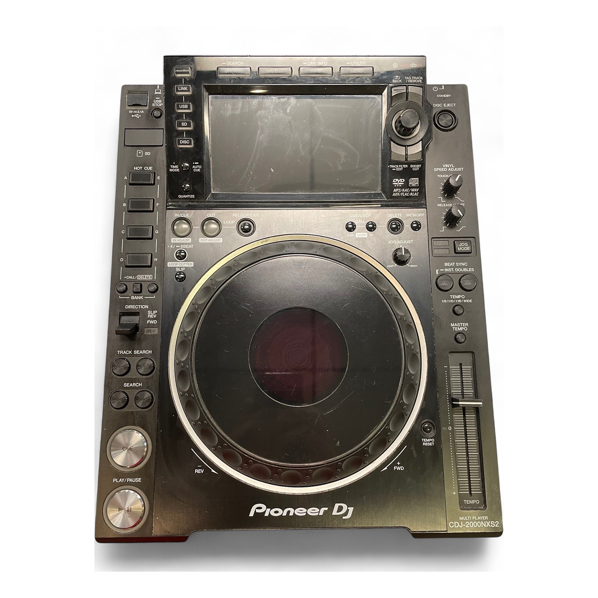 Used Pioneer DJ Used Pioneer DJ CDJ2000NXS2 DJ Player Used Pioneer DJ Used Pioneer DJ CDJ2000NXS2 DJ Player
