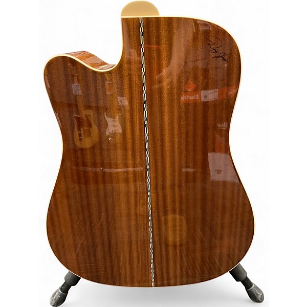 Used Zager ZAD-50CE Natural Acoustic Electric Guitar