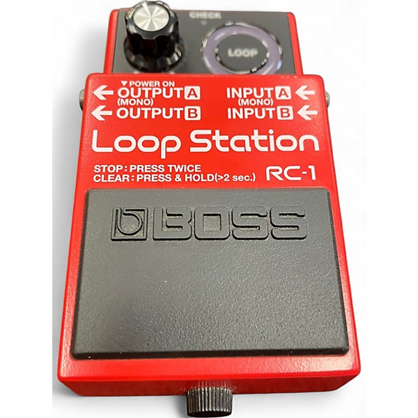 Used BOSS RC1 Loop Station Pedal