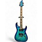 Used Schecter Guitar Research Omen Extreme 6 Ocean Blue Burst Solid Body Electric Guitar thumbnail