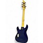 Used Schecter Guitar Research Omen Extreme 6 Ocean Blue Burst Solid Body Electric Guitar