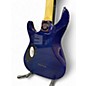 Used Schecter Guitar Research Omen Extreme 6 Ocean Blue Burst Solid Body Electric Guitar