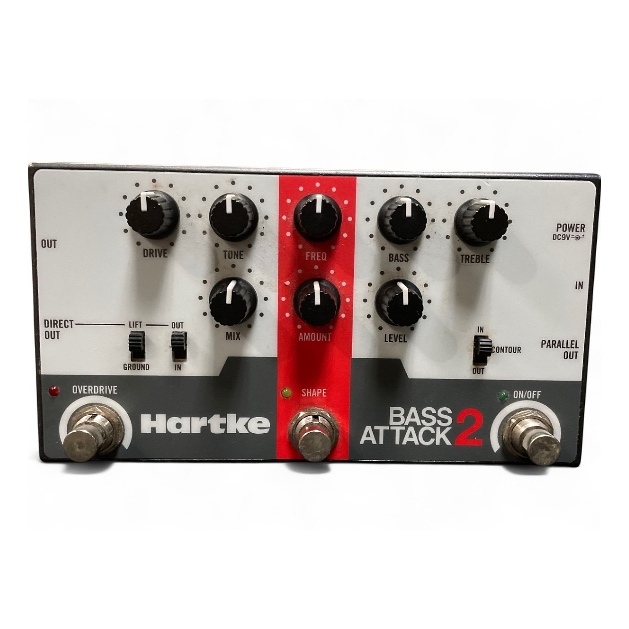 Used Hartke Used Hartke Bass Attack 2 Bass Effect Pedal