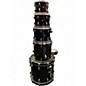 Used 2000s Pearl 5 Piece Masters Studio Black Drum Kit thumbnail