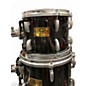 Used 2000s Pearl 5 Piece Masters Studio Black Drum Kit