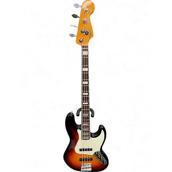 Used Fender American Ultra Jazz Bass ultra burst Electric Bass Guitar