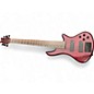 Used Schecter Guitar Research diamond  Trans Red Electric Bass Guitar thumbnail