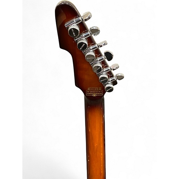 Used Schecter Guitar Research E1 Amber Solid Body Electric Guitar