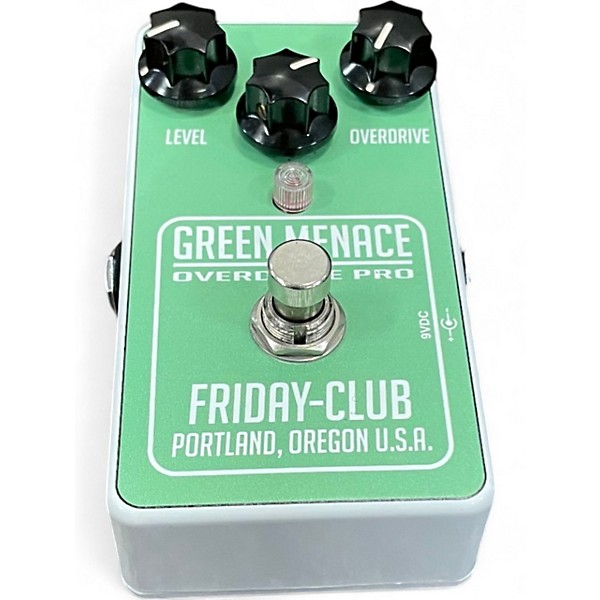 Used Friday Club GREEN MENACE Effect Pedal