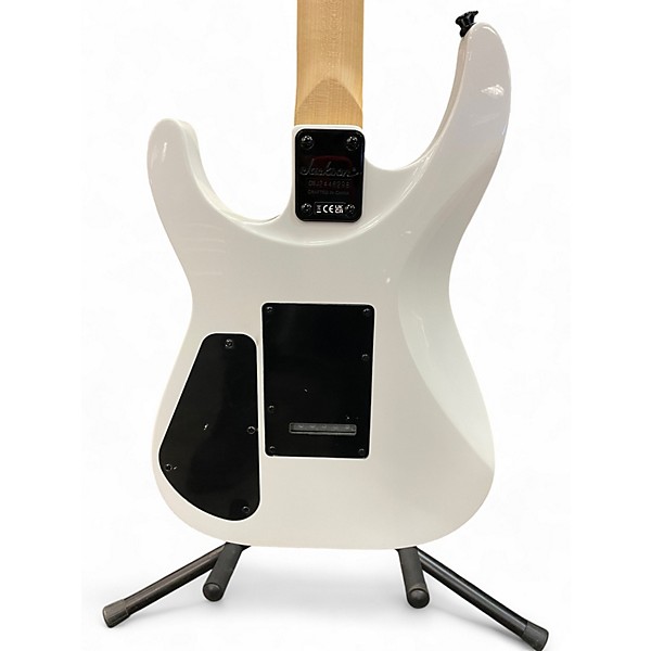 Used Jackson JS22 Dinky White Solid Body Electric Guitar
