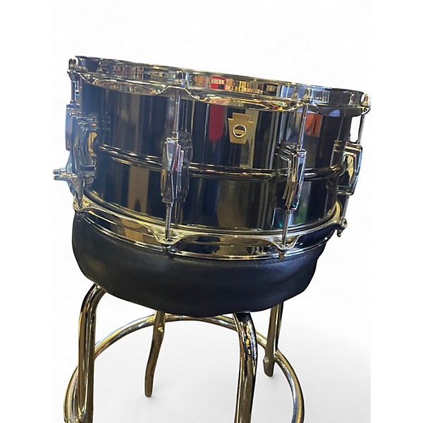 Used Ludwig 14X6.5 Black Beauty Snare BLACK NICKEL Drum