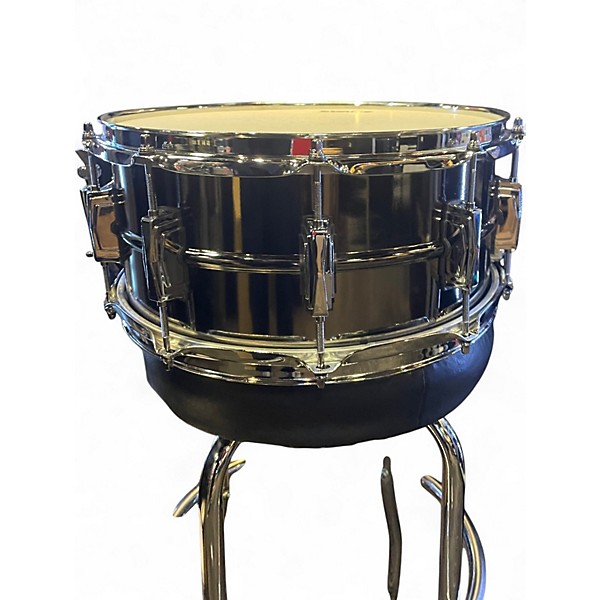 Used Ludwig 14X6.5 Black Beauty Snare BLACK NICKEL Drum