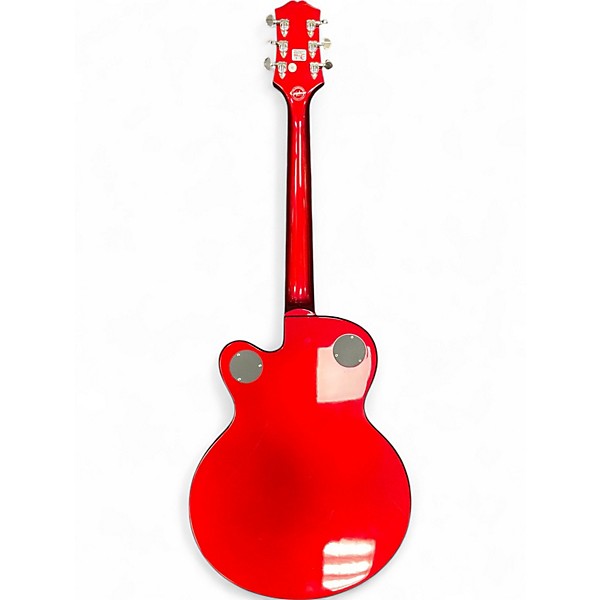 Used Epiphone Wildkat RP Candy Apple Red Metallic Hollow Body Electric Guitar