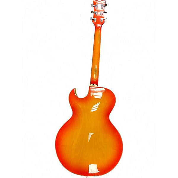 Used Dean Colt Sunburst Hollow Body Electric Guitar