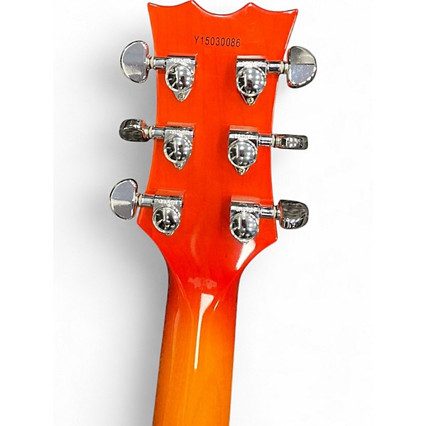 Used Dean Colt Sunburst Hollow Body Electric Guitar