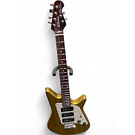 Used Ernie Ball Music Man albert lee mm90 Gold Solid Body Electric Guitar